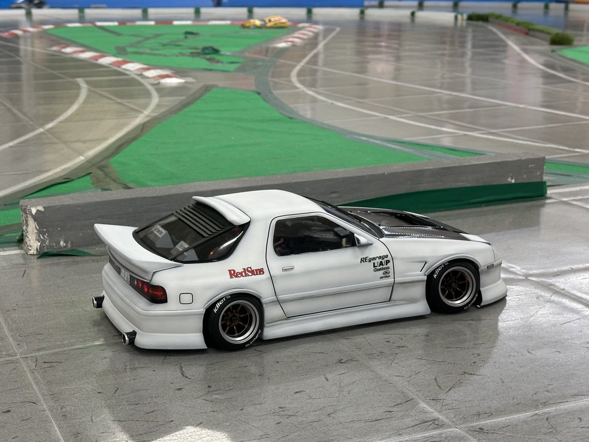 nob3hobbies's tweet photo. 昨日はカスジヤでFCのシェイクダウン💨

シビアなフィッティングでしたが走行中の干渉も無くて良かった〜👌✨😊 https://t.co/EBbEnaopZR