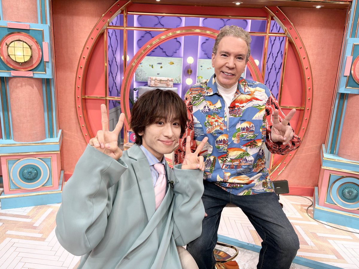 sunjapo_tbs's tweet photo. はじまりました‼️
#サンデージャポン 生放送です👀✨

本日出演される
#爆笑問題 さん✨
#デーブスペクター さん✨
#細野敦 さん✨
#杉村太蔵 さん✨
#小野寺翼 さん✨ #MATSURI
#柿谷曜一朗 さん✨
#谷田ラナ さん✨
#丸高愛実 さん✨
#向井怜衣 さん✨
#吉村崇 さん✨
#若林有子 アナ✨

本番前にパチリ📸
是非ご覧ください👀🎊