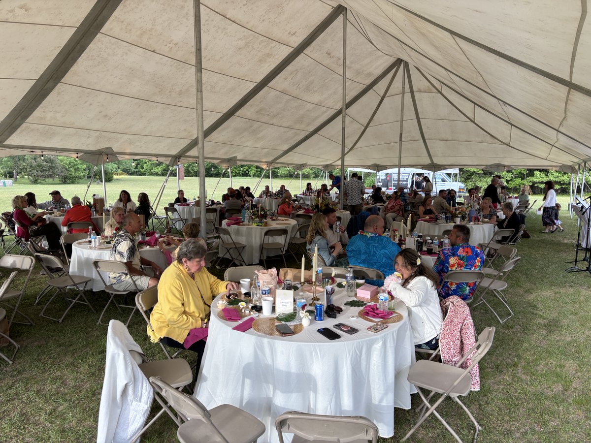 RevShevWLC's tweet photo. BTT May 30: Thanks to @kurtsteffen30 for gathering this great group to support the work of @CampPhillip at their annual “Fancy Schmancy” fundraiser (luau theme)!
Bonus: @InsideWLC student Natalie &amp; fiancée Donovan were at the big event…4 weeks before their big event! #Iwonathing https://t.co/J2RZ7CPtv3