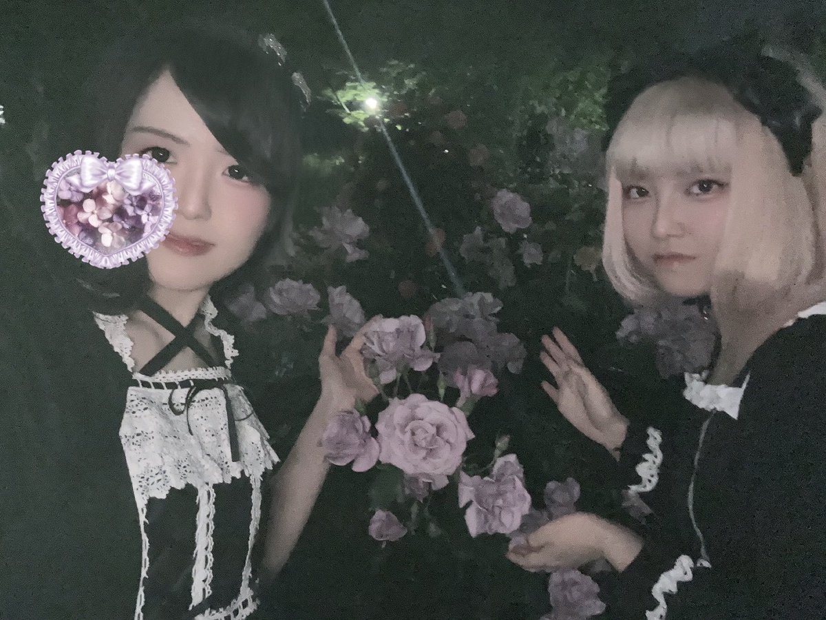 Lqfcc_'s tweet photo. バラ園🌹💜 #自撮り界隈 https://t.co/Cah0VaRTsJ
