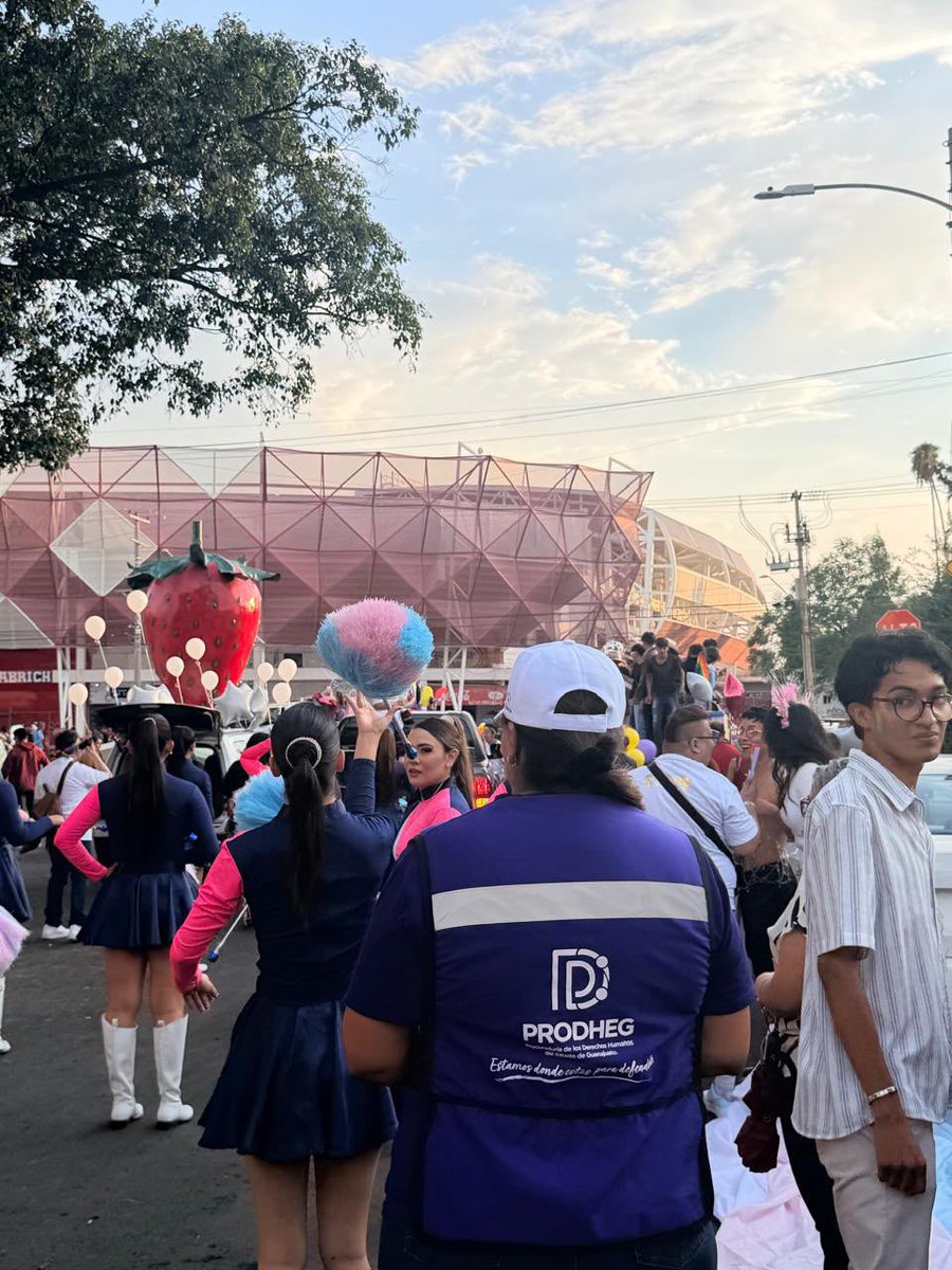 PRODHEG's tweet photo. Hoy el equipo de la PRODHEG acompañó las marchas LGBTQ+ en Irapuato y Salvatierra como instancia observadora, reafirmando nuestro compromiso de vigilar, promover y proteger el ejercicio de los derechos humanos en los espacios públicos.

#SomosPersonasProtegiendoPersonas https://t.co/YMVksP0k95