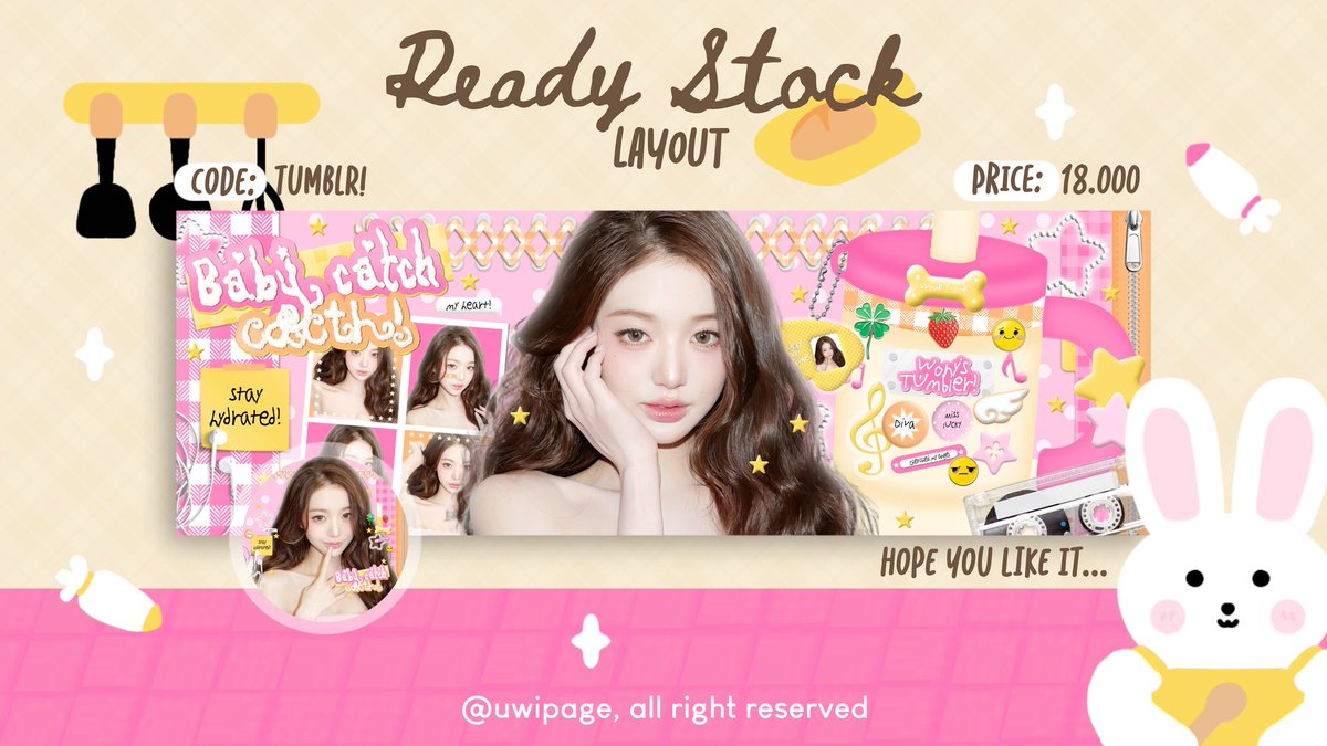 layoutuwi's tweet photo. help repost? thanks🩷

halo ꒰ᐢ⸝⸝⸝ᐢ꒱⸒⸒ aku bawa layout ready stock wony (free retext)⊹ ࣪ ˖ 🪞 yg bisa di take sekarang juga. Yuk jajan🌸 #bealanjaㅤ https://t.co/GbyGqlK7xV