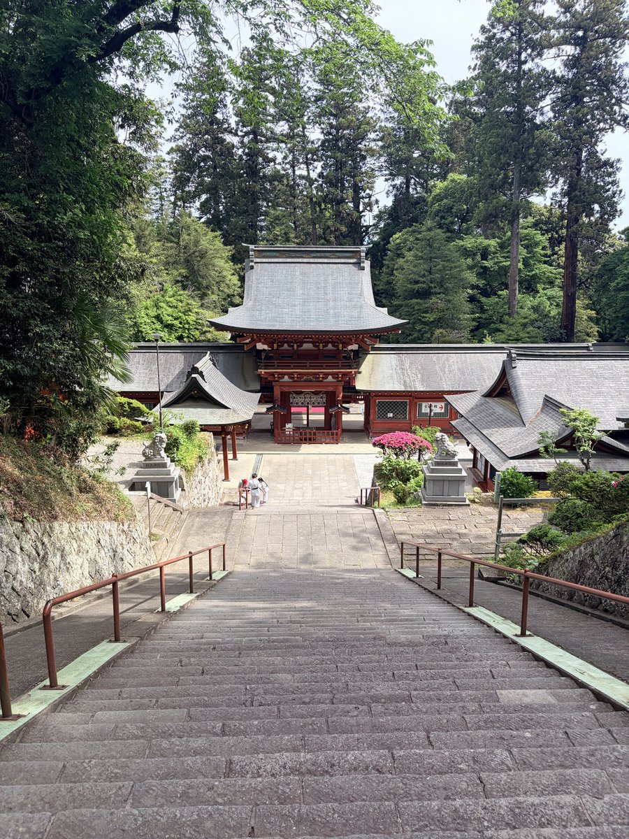 yusuke_ktm's tweet photo. 群馬　一之宮貫前神社⛩️
　珍しい下り参道。 https://t.co/uJ92ZTn2i2