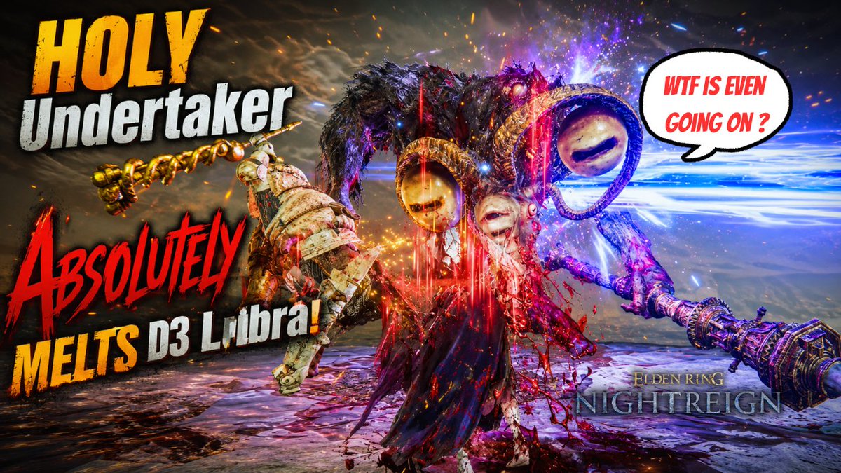 Audiente_'s tweet photo. HOLY Undertaker Absolutely MELTS D3Libra! https://t.co/sbZpkDH7xO via @YouTube 
___________________________
#eldenring #nightreign #eldenringnightreign #fromsoftware #gamingvideos #gaming #xbox #eldenringgameplay #fyp https://t.co/LaOhnvfBxC