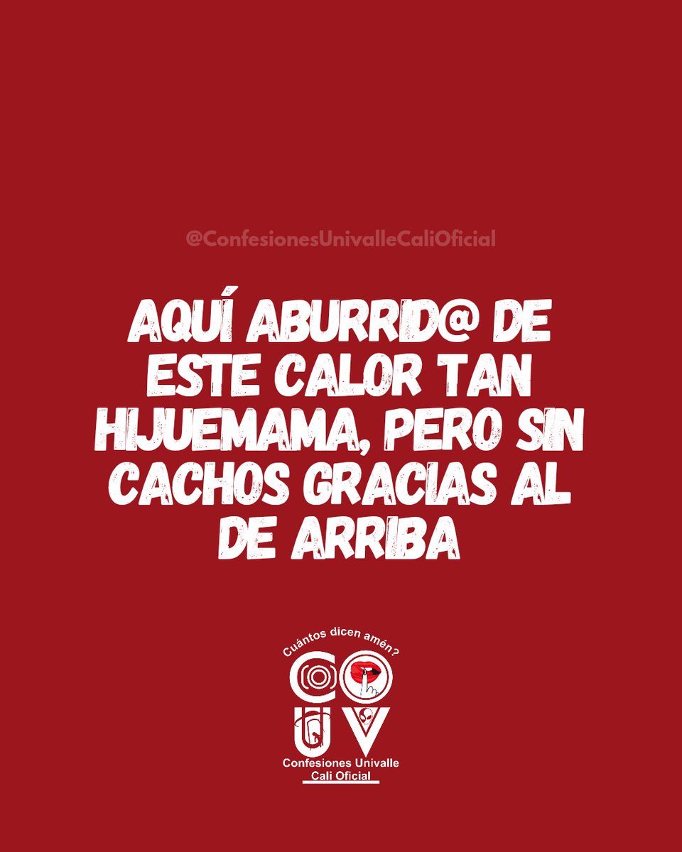cfunivalle's tweet photo. 🤣🤣🤣 Pero sin cacho https://t.co/9oN6w2D7ZT
