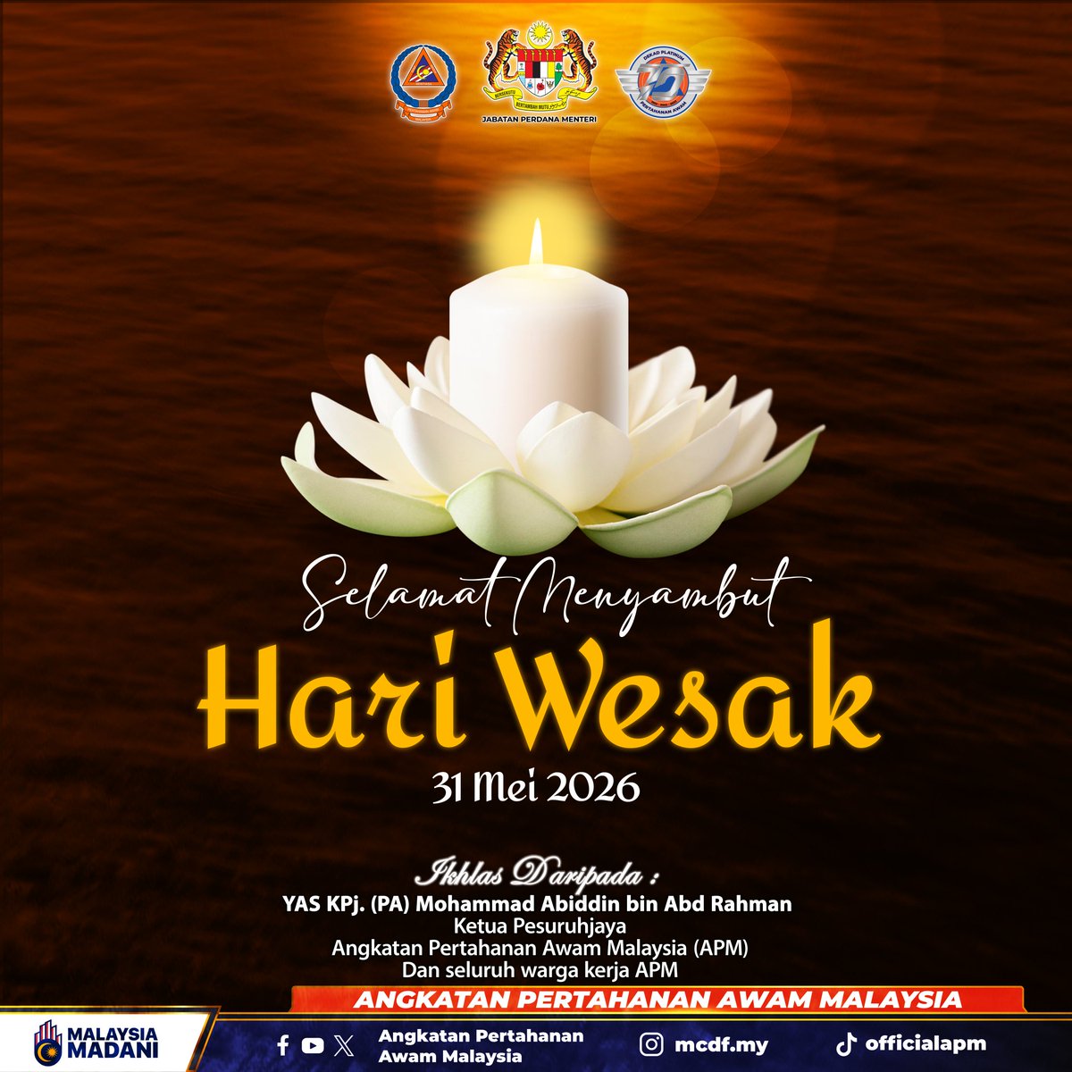 Angkatan Pertahanan Awam Malaysia (APM) tweet media