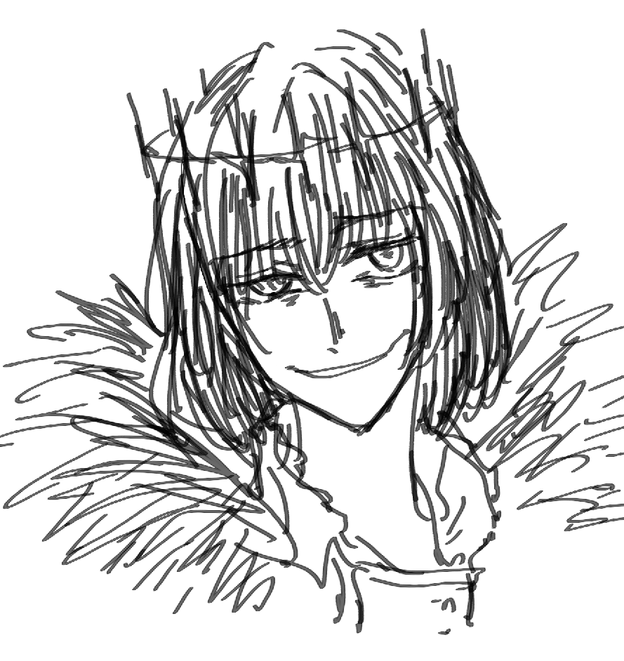 end_Do11's tweet photo. 秒で描いた方がいい顔かけるのマジこんちくしょー https://t.co/WJPb89LmbL