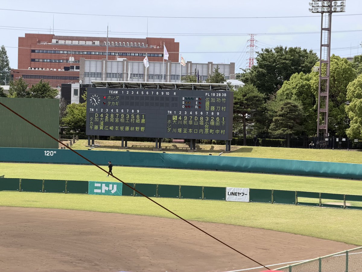 youmac23's tweet photo. さてJDリーグ朝霞大会ホンダvsタカギ #女子ソフトボール #JDリーグ #HondaReverta https://t.co/FDIMCf9QK2