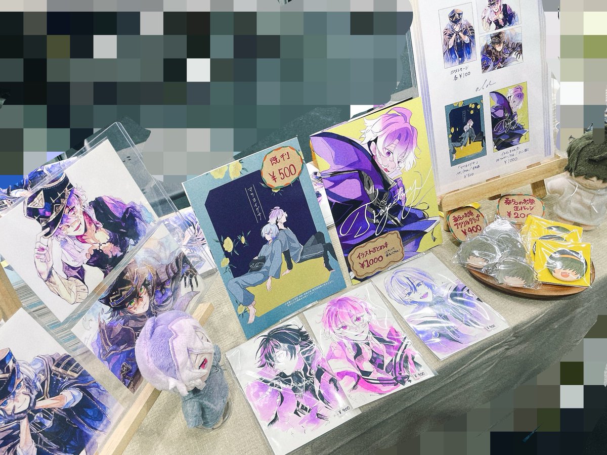 kKeVi2's tweet photo. 設営完了しました！
本日はよろしくお願いします🙇‍♀️ https://t.co/RlJFvP8bQu