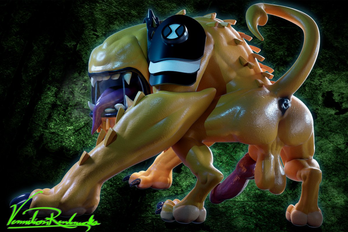 VRenderworks's tweet photo. Alerted Monster 

Wildmutt's model and textures by @f3lixcatus 
Model rigged by @samagthra 
 
Uncompressed version on e621 releasing tonight

Find the model here : https://t.co/Kd8sErJtiG https://t.co/ZBpwRwjHah