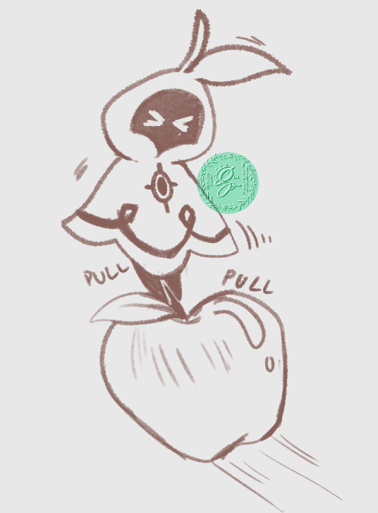 GaiaBarArt's tweet photo. lmao keep pulling, lil buddy~ 
#rkgk #wispti https://t.co/vMRpwOHjqO