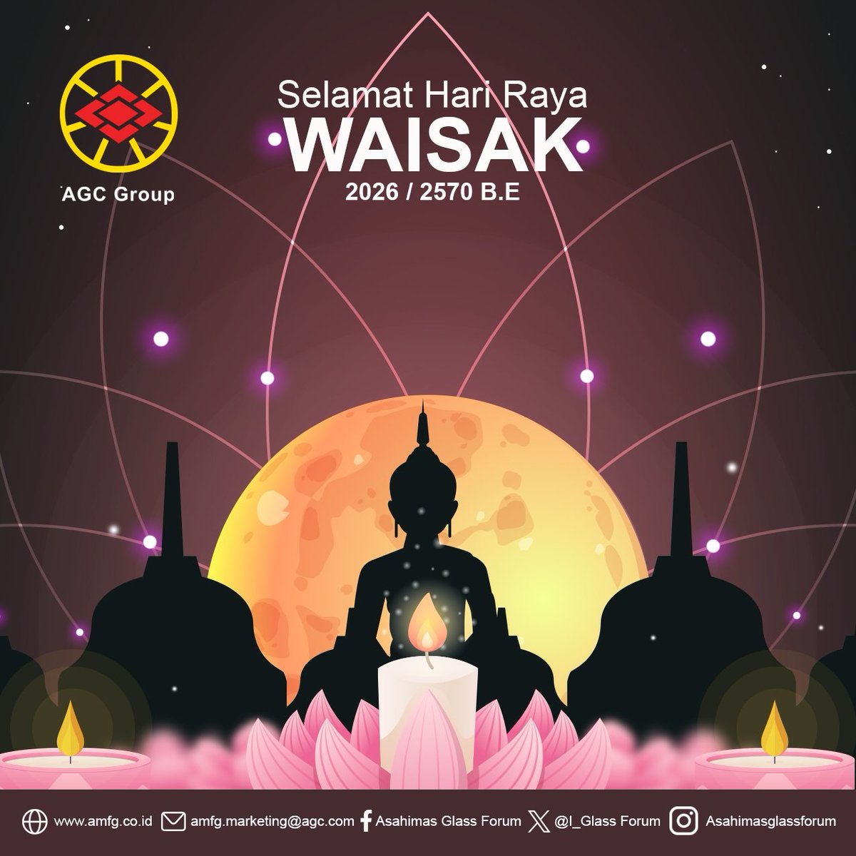 I_GlassForum's tweet photo. Selamat Hari Raya Waisak. https://t.co/nJzv3Vtd9y