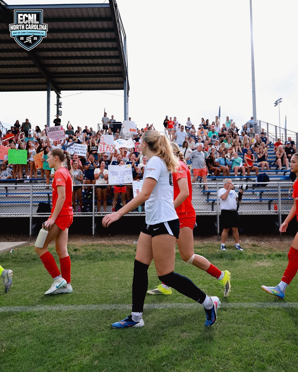 ECNLgirls's tweet photo. Ended an amazing Continental Tire ECNL National Selection game season with thousands of our favorite people.

Until next season 🤟 

#ECNL #ECNLNSG https://t.co/gjptI7mY0A