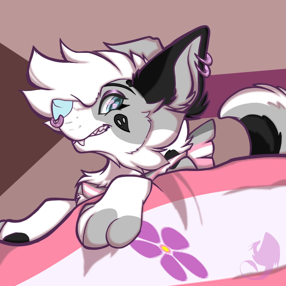 ghost_sumwhere's tweet photo. Pride month is so important 🩵 more now than ever, and this year… I’m trying out a little something new 🩵 

Happy pride month 🏳️‍🌈 

🎨: me!!! 🩷🤍💜🤍🩷 https://t.co/xnT58rqA9n