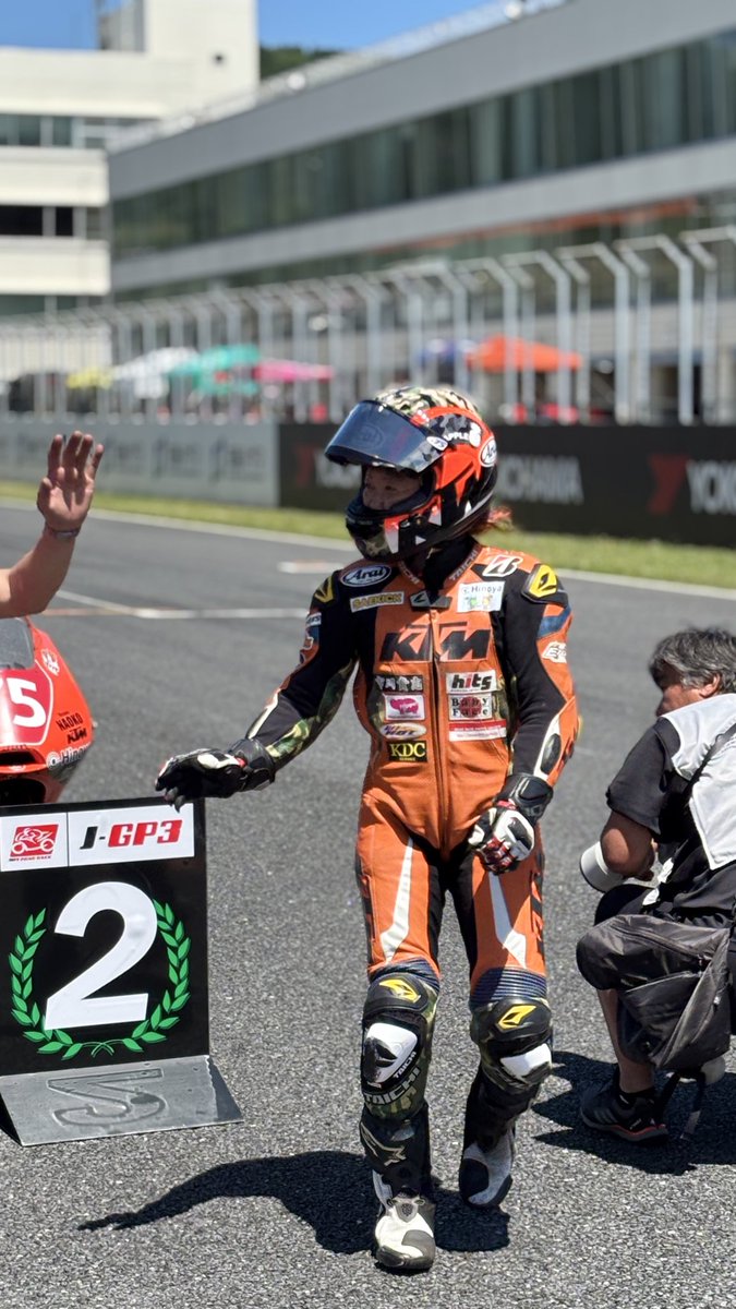全日本ロードレース選手権 Rd.3 オートポリス J-GP3決勝は高杉が2位
