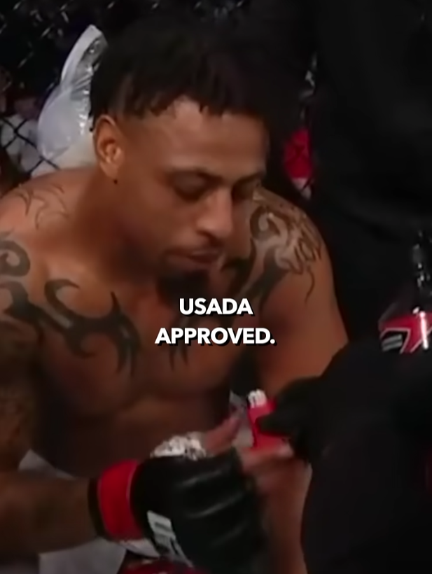 cpottzz's tweet photo. @ChampRDS Get that man his "USADA approved inhaler" &amp; some milk https://t.co/lwrDMariN6