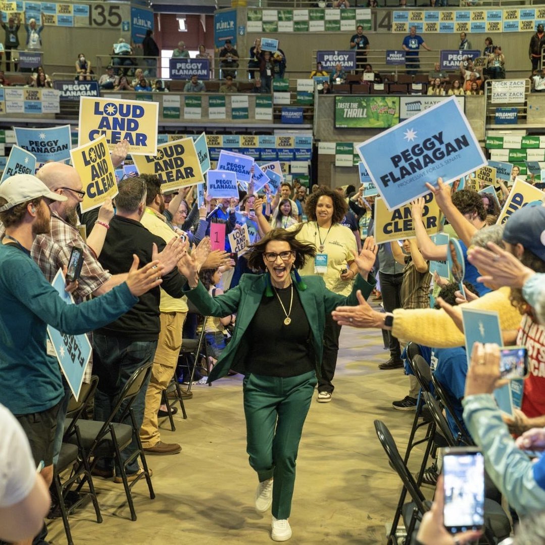 peggyflanagan's tweet photo. I'm so grateful to every member of Team Peggy.

This movement belongs to all of us who are ready for a country that works for everyone, not just billionaires and corporations. 

And we're just getting started. https://t.co/JYoaiCpKyA