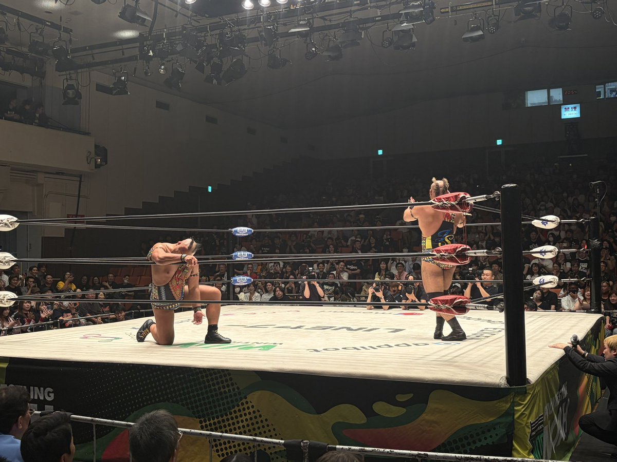 _MarkPickering's tweet photo. 🏉🤼 Saturday 

🏆 Back at Chichibu today for the second semi-final as Saitama faces Kubota 

#rugbyjp 
#noah_ghc https://t.co/u8xiVNci2l