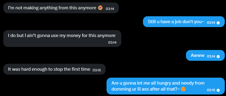 steam_mommy's tweet photo. Another faily career ruined😈

If your favorite "domme" "2dfd" "findom" have her accoutn wiped...
Don't ask yourself further😁

FAILDOMME are ruining themself for me~

And i love taking care of them💋

I believe he couldnt handle the humiliation from cumming for me🤭

Bye bye💸 https://t.co/rOywSJBsb9