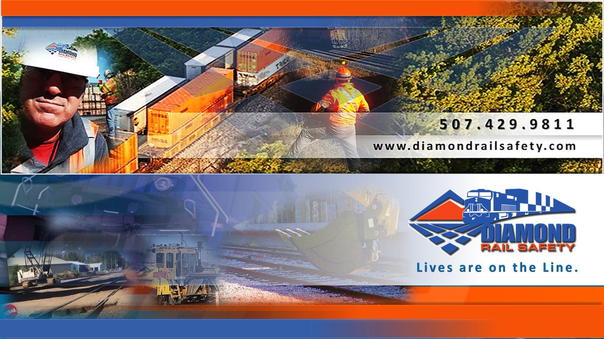 WildBillGrafix's tweet photo. Diamond Rail Safety graphics. https://t.co/cxBsXxbXjf