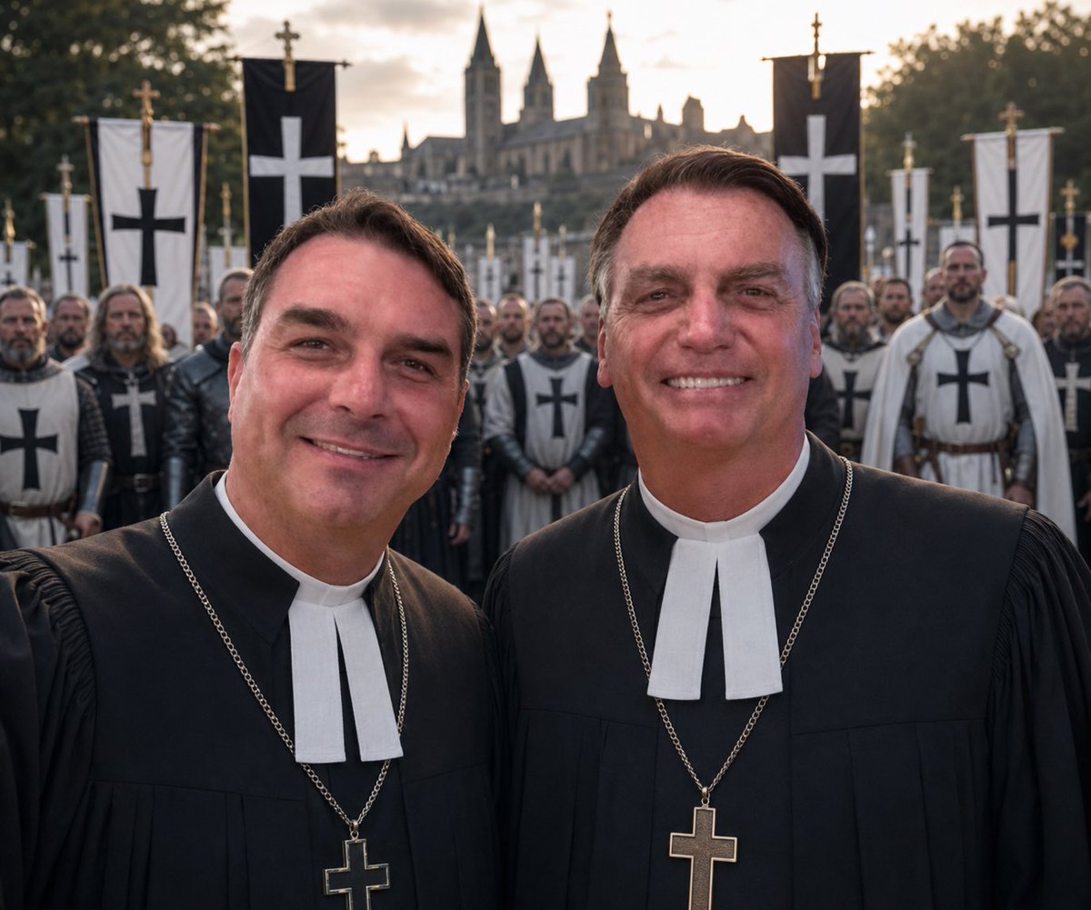 NeoIntegralismo's tweet photo. @Gabriel34984776 Escolha  entre a Família Luterana Bolsonaro Ou Cesar Renan Santos https://t.co/r4lx7B5BAA