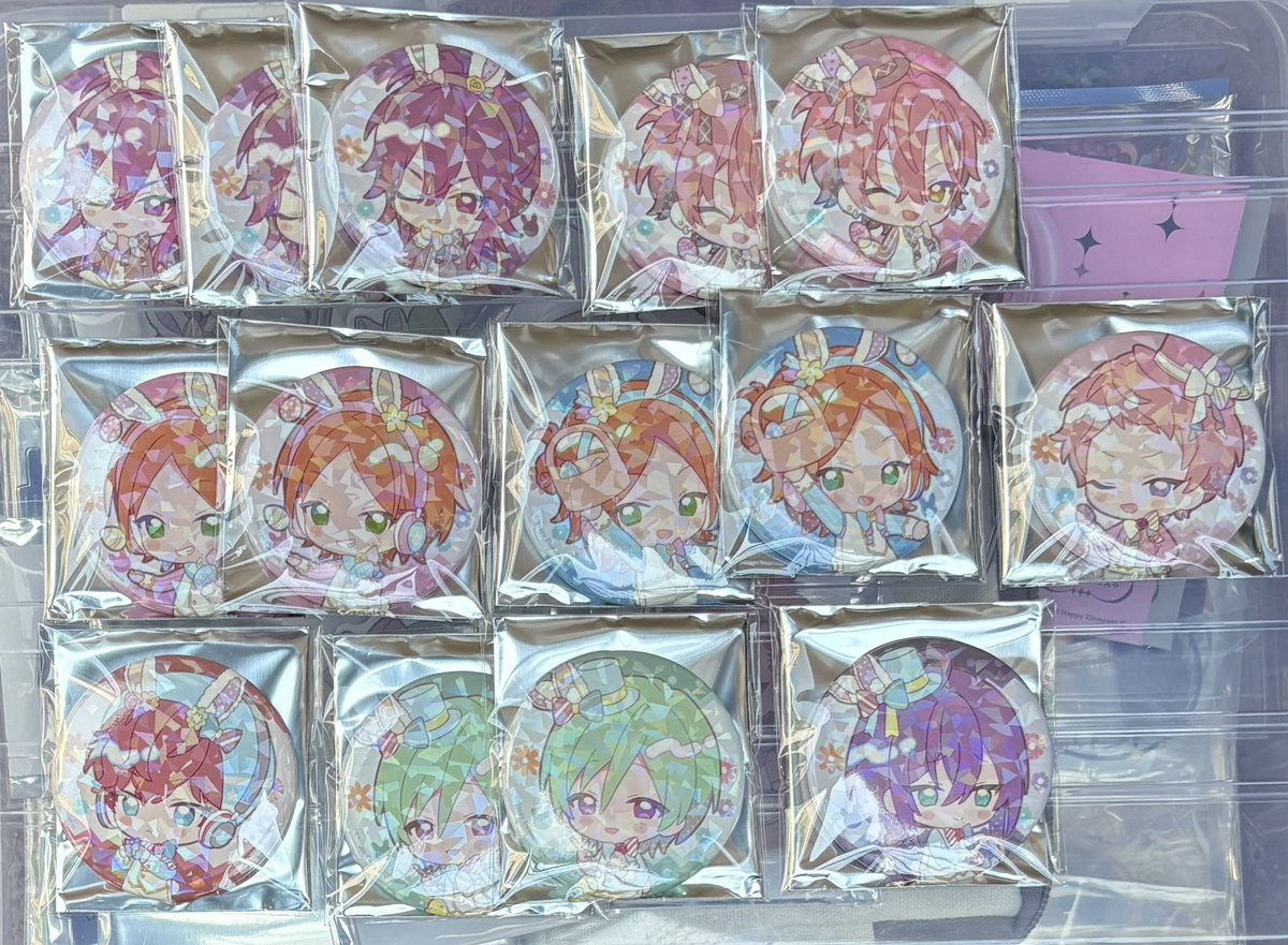 S__M2323's tweet photo. 【交換】あんスタ アニカフェ キッチンカー 小倉 福岡

譲▷画像

求▶︎ジュン、ジュイス
4枚目は異種になりますが何でも大丈夫です🙆‍♀️
当方提供アクスタ⇔御相手様缶バッジ(差額不要です)

本日あるあるCityでお手渡しにて

よろしくお願いいたしますꕤ.·*. https://t.co/9aVYAvNz6N