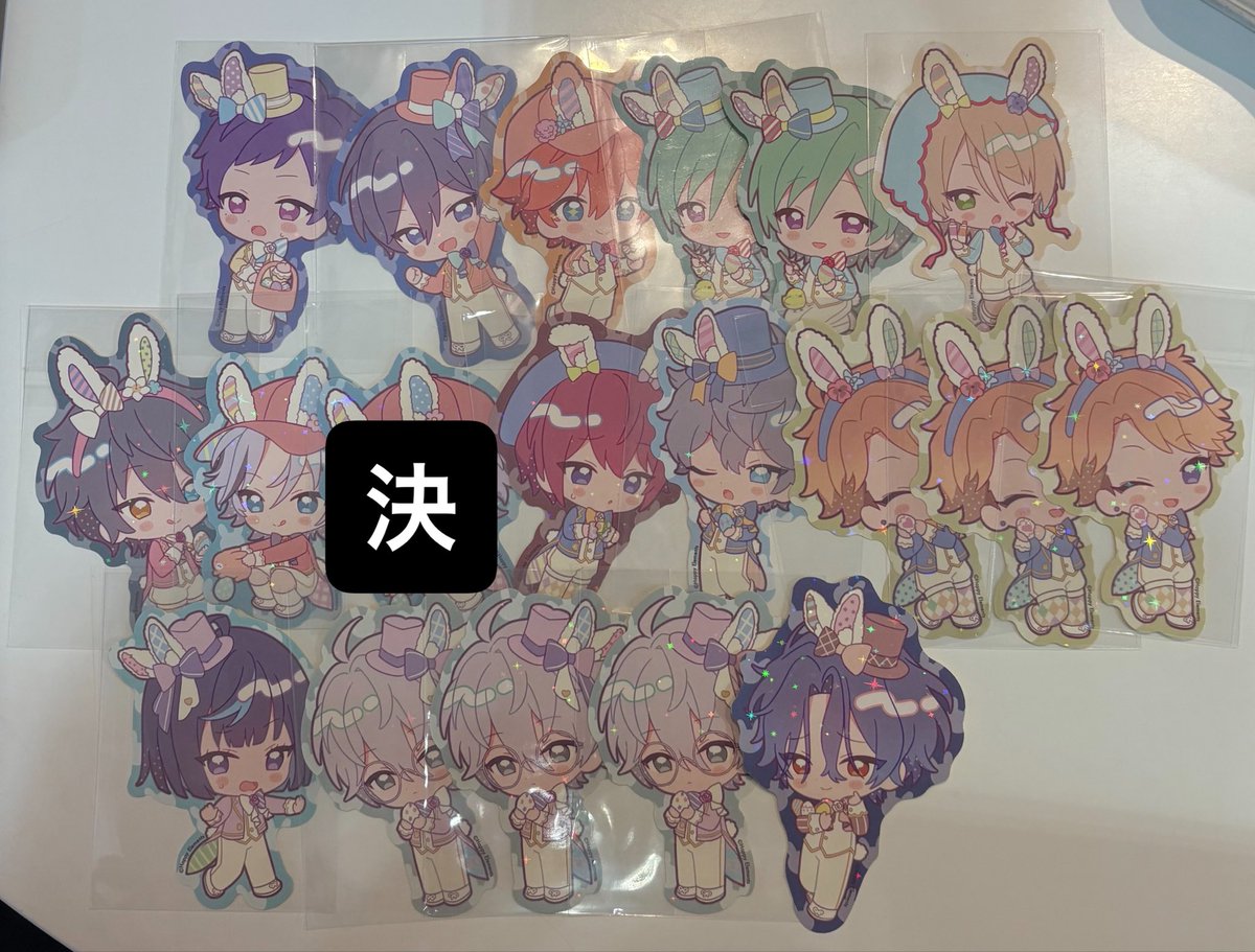 S__M2323's tweet photo. 【交換】あんスタ アニカフェ キッチンカー 小倉 福岡

譲▷画像

求▶︎ジュン、ジュイス
4枚目は異種になりますが何でも大丈夫です🙆‍♀️
当方提供アクスタ⇔御相手様缶バッジ(差額不要です)

本日あるあるCityでお手渡しにて

よろしくお願いいたしますꕤ.·*. https://t.co/9aVYAvNz6N