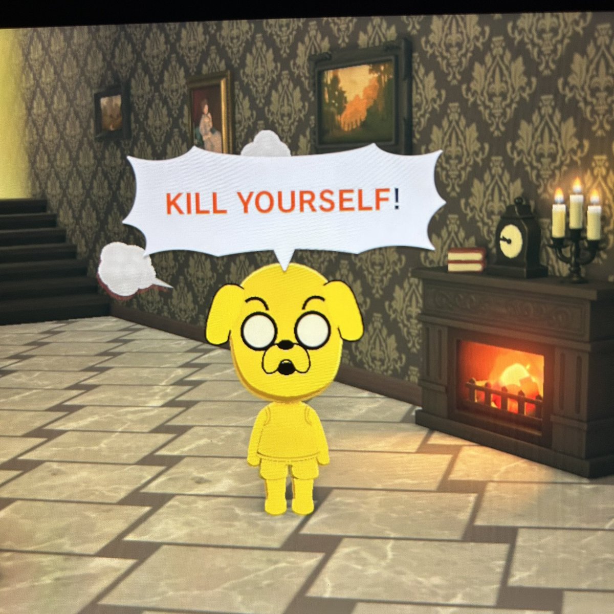 dawgpuke_'s tweet photo. IT HAS HAPPENED

#tomodachilife #adventuretime https://t.co/6QJe2Kqwzo