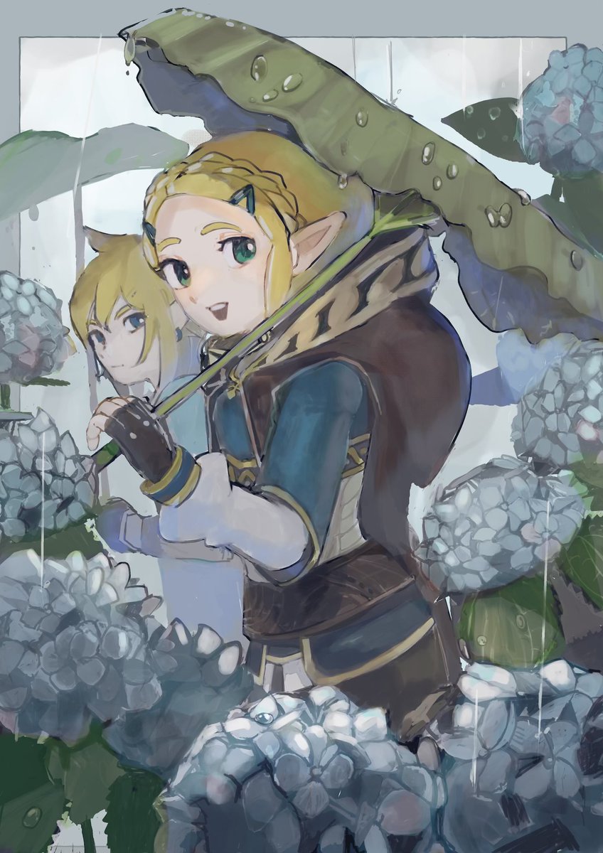 asada7a's tweet photo. 雨の日 #Zelda https://t.co/TtYVxfFh7N