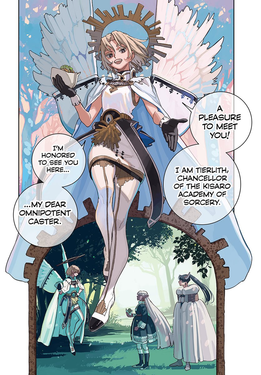 yamaitabashi's tweet photo. The English version of "The Journey of a Dark Elf with Fading Powers" is now available on K MANGA. https://t.co/hFTJ7FZoZj