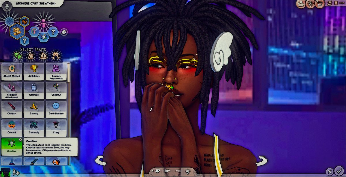 OutishWrld's tweet photo. Meet Monique 🌻#showusyoursims https://t.co/2waQPIebBE