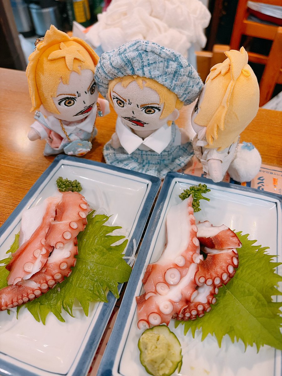 _again___u's tweet photo. 大根！たこ！😾😾😾 https://t.co/3gnLIrzjxl