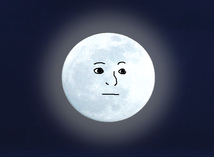 calmposter's tweet photo. Blue Moon has arrived. It's the second full moon of the month. https://t.co/GqK5XytqEo