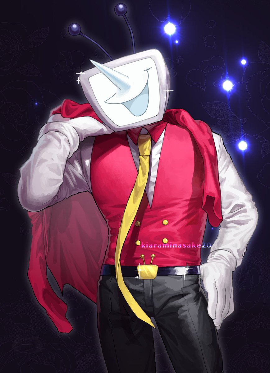 kiaraminasake20's tweet photo. goodness gracious #tennadeltarune https://t.co/OoH14HCInx