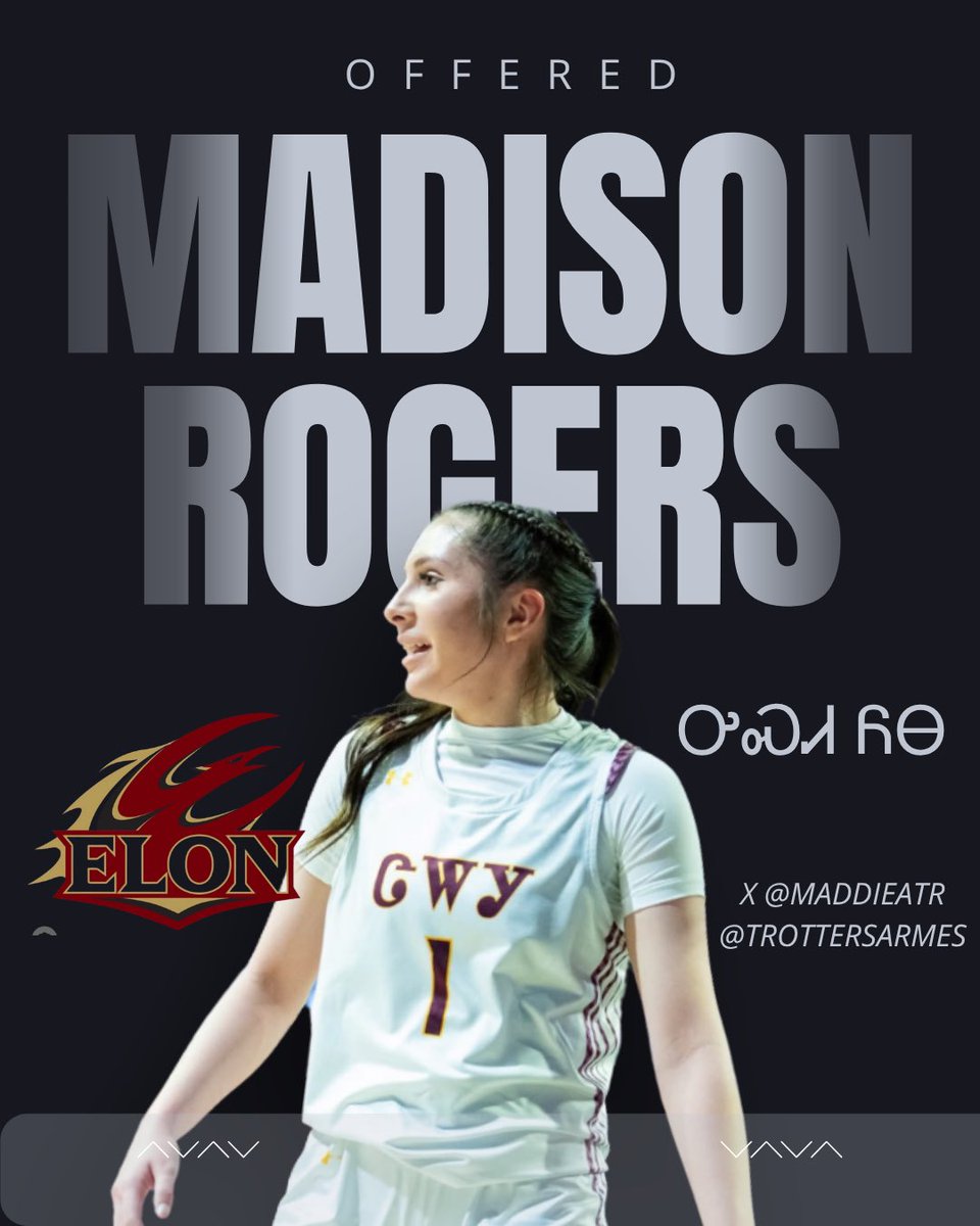 Maddieatr's tweet photo. I’m blessed to receive my first d1 offer from Elon University! I want to thank the entire coaching staff for believing in me and giving me this blessing. 
#AGTG @TrottersArmes @MeadeHoops @BatsonBBall @PGH_NC https://t.co/UqYthaMXPr