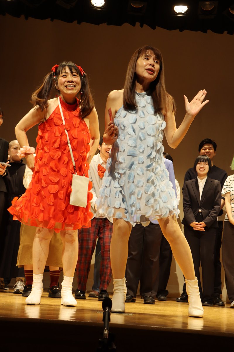 74NTGmVqvFJwOFr's tweet photo. 2026.5.23Sat #黄昏ガール(#劇団lovepunk)様ご出演の[#テッペンハニー]…会場を明るく照らす底抜けの明るさと華やかさ‼️…老化に抗う❔…認知症を明るくポジティブで身近なアイドルソングに昇華‼️…優雅でカワイイダンス…破天荒なパフォーマンスに場内大爆笑‼️…計り知れない活力をいただきました‼️… https://t.co/D91Wr1ShGa