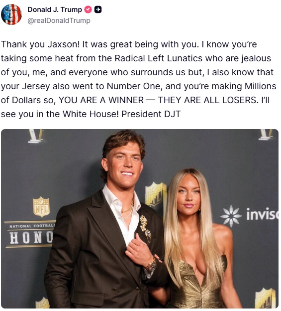 Commentary Donald J. Trump Posts From Truth Social tweet media