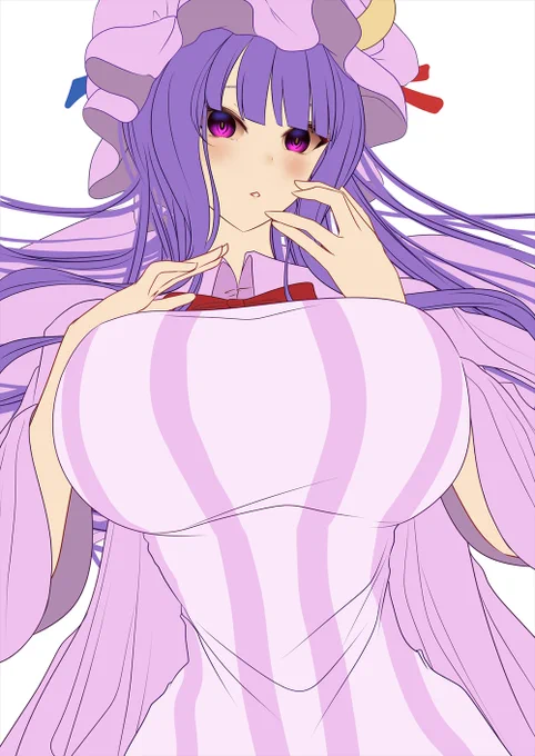 では…パチュリー塗る!
