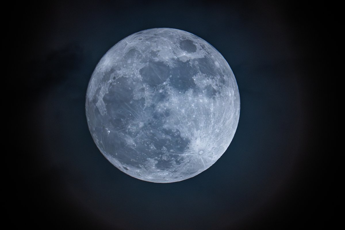 ERCPhotos's tweet photo. The full moon normally occurs once a month. But there are a pair in May 2026. This one is called the Blue Moon. https://t.co/c9aPeI8CI4