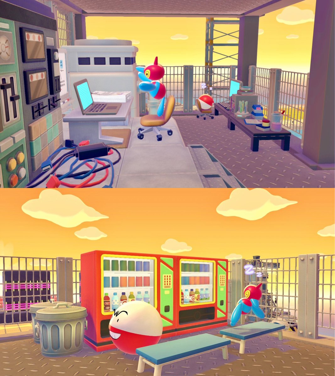 kanayan_pi's tweet photo. 無人発電所を工場化してみた🏭⚙️

#ぽこあポケモン #ぽこポケ
#PokemonPokopia https://t.co/bVWBDgntJu