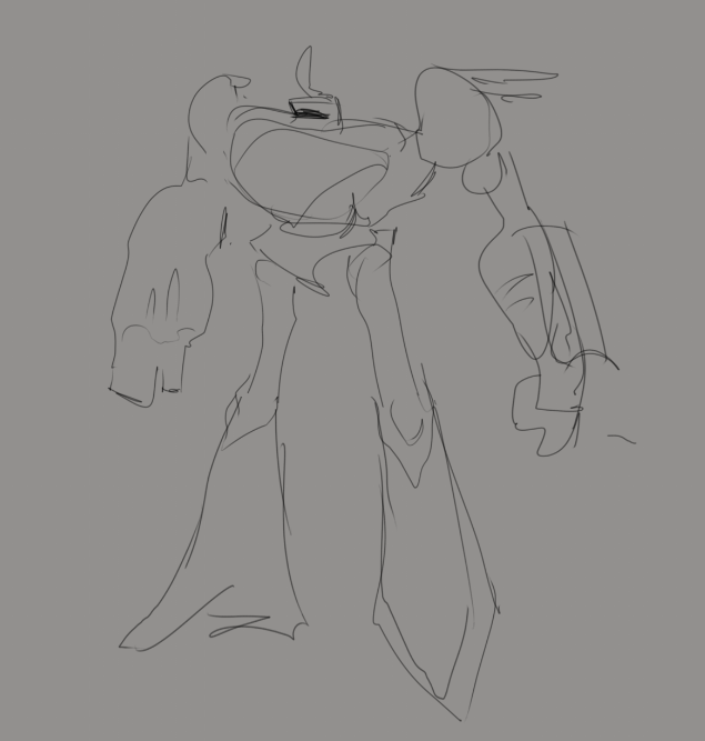 bearscandrawtoo's tweet photo. some humanoid robot mech things ive sketched, simple designs #mecha #art https://t.co/LmSQcHyXBN