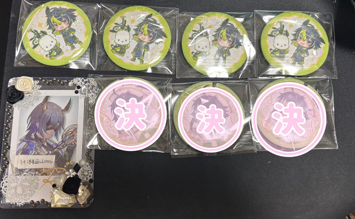 htsb09's tweet photo. 【交換】にじさんじ Dytica サンリオ
缶バッジ

【求】🟦

【譲】画像のもの

当方SD⇔御相手様等身の場合比率違い可能
検索からでも構いませんのでお気軽にお声掛けください。 https://t.co/lNnONL2aN9