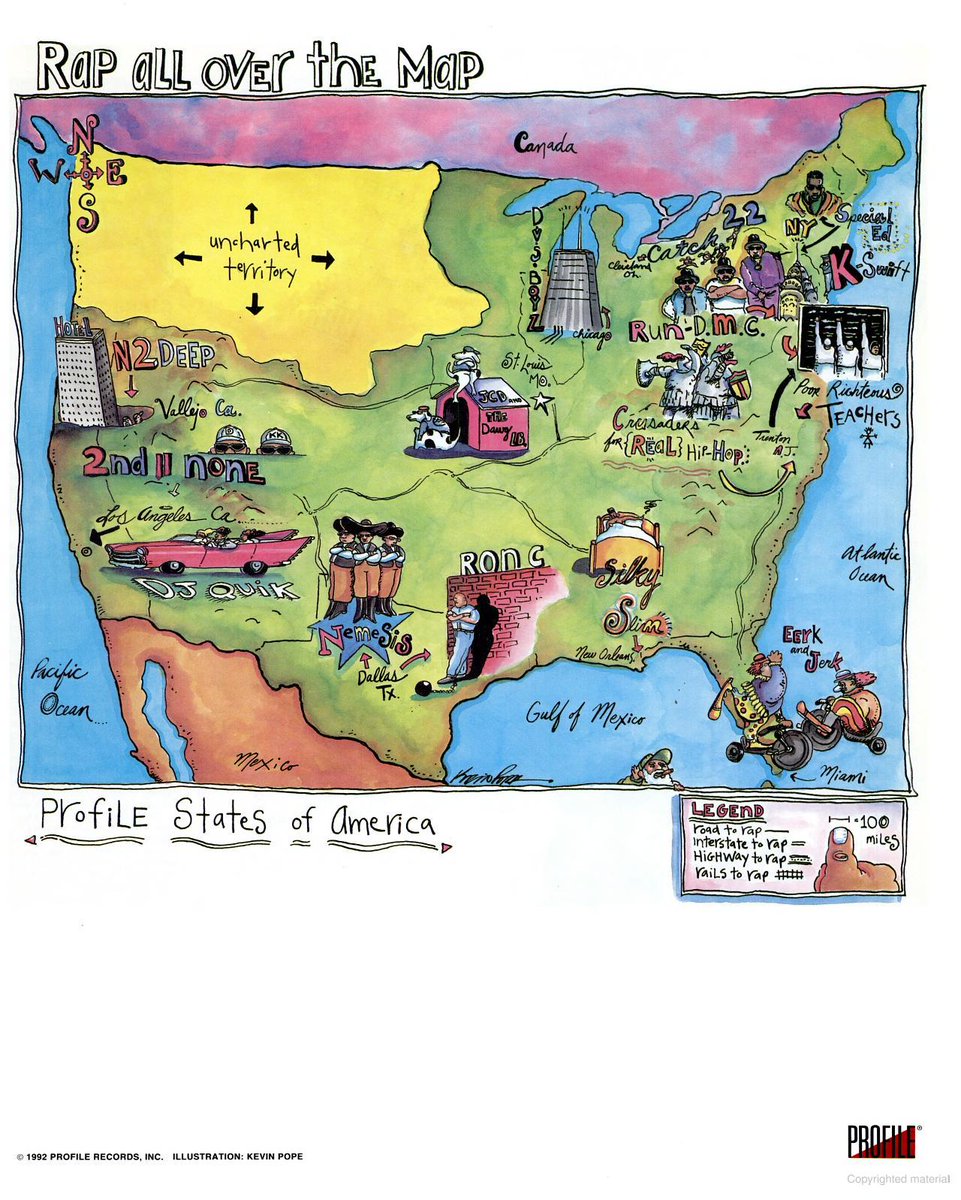 DanRhythminati's tweet photo. Rap all over the Map. #Billboard Magazine November 28th 1992. https://t.co/GFeIyH9c29