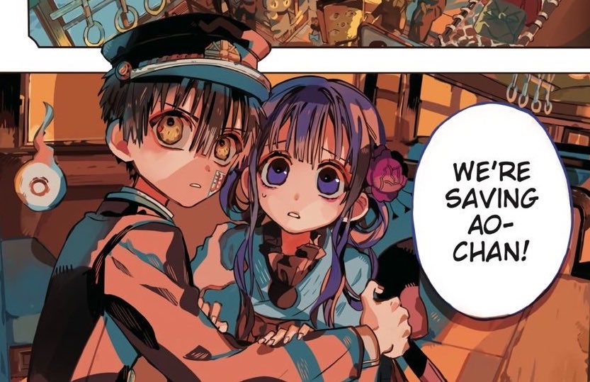 neneswish's tweet photo. thinking abt how hanako kept aoi company and looked out for her even though he didn’t necessarily care about her, he did it out of the goodness of his heart regardless of how evil and twisted he believes he is. https://t.co/EKJOvOE1Fk