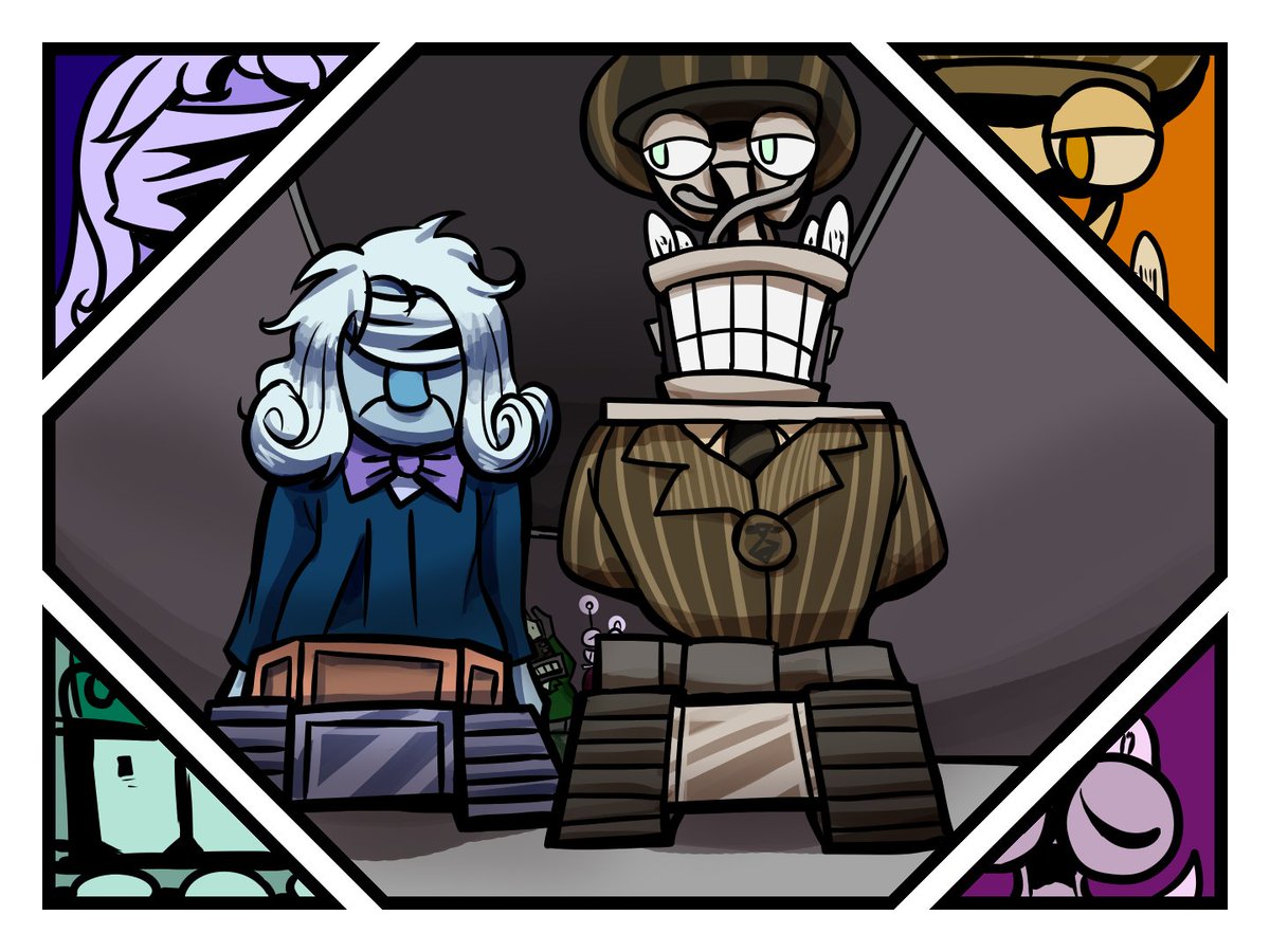 VworldHistory's tweet photo. The Toontown Corporate Clash Comic Weekly Meeting was released 7 years ago today! https://t.co/d9EZMztDAD