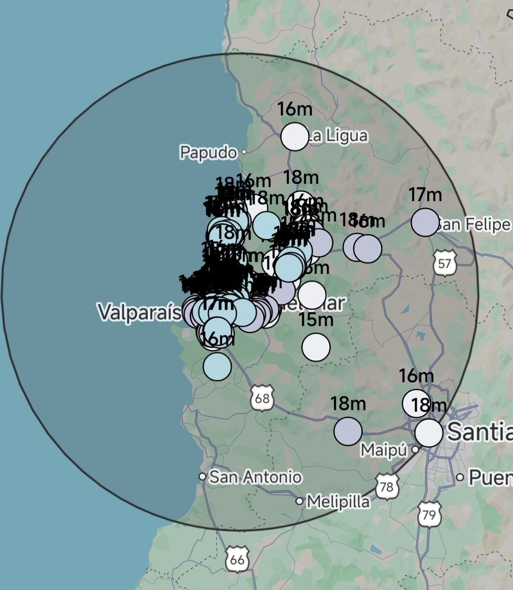 ReportSurAustra's tweet photo. Ésto Són los Últimos #Sismo Registrado en la Región de #Valparaíso Con Magnitud 4.1 #ViñaDelMar y alrededores https://t.co/r78THwUl9A