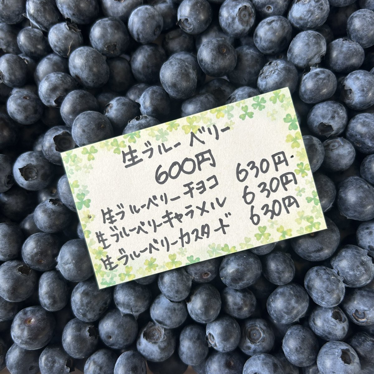 kinbis's tweet photo. 待っていたブルーベリー、届きました！！！

ブルーベリー バナナ　650円
ブルーベリー いちご　750円

もできます♬ https://t.co/iygz4L0cWo
