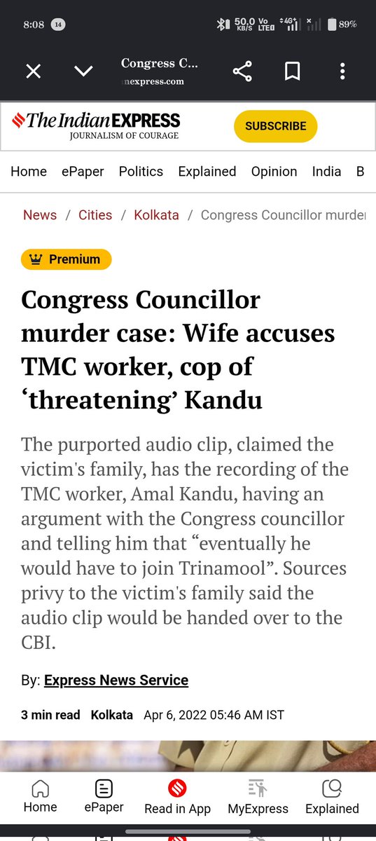 BiplabB66089458's tweet photo. @kharge Do you make these remarks after speaking with Congress workers in West Bengal? Despite being offered many inducements, Tapan Kandu did not join the TMC, which resulted in a municipality slipping out of the party's control. Shortly thereafter, Tapan was murdered. Shameless Kharge https://t.co/Mdp5mPq1me