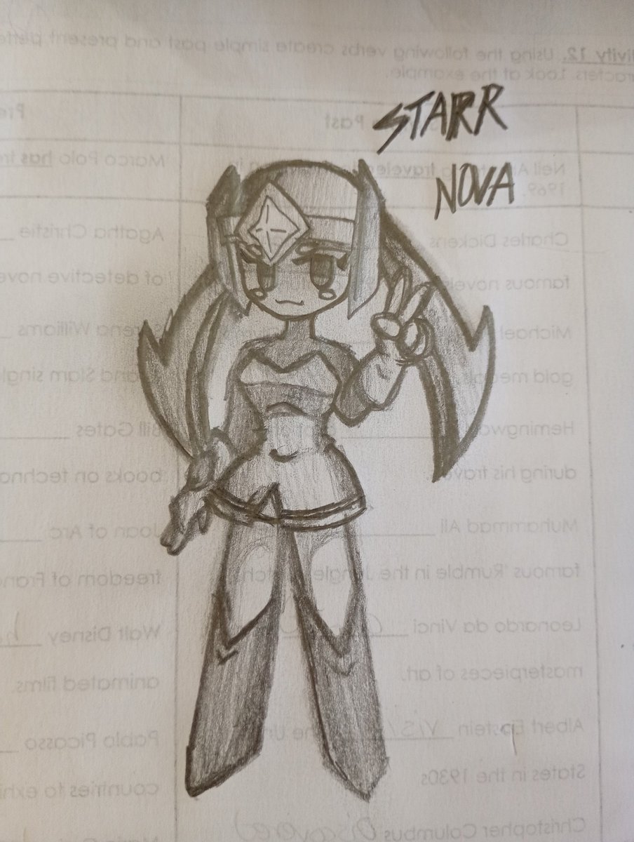 MsblackPro7's tweet photo. Starr Nova 🗣️🔥 dibujito rápido 🛐
#brawl #art https://t.co/D0IoHv5B3j