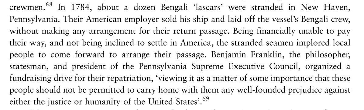 _mahdichowdhury's tweet photo. Benjamin Franklin organized a fundraiser to repatriate a group of stranded Bengali lascars in the US https://t.co/nCCj1b2zVY